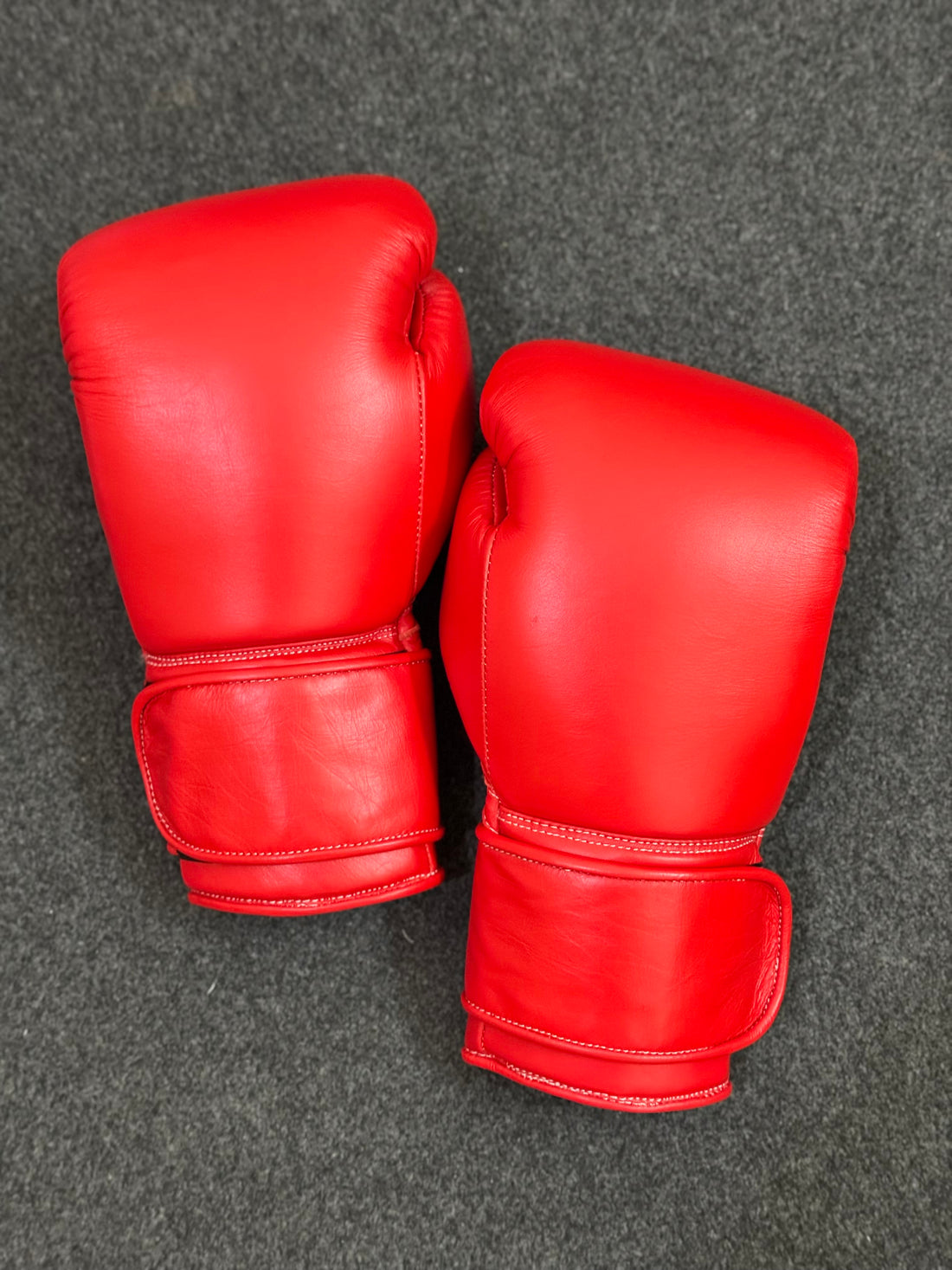 Custom Handmade Red Pro Elite Boxing Gloves | Personalise your name or logo | 100% Pure Leather | Best Choice for Fighters