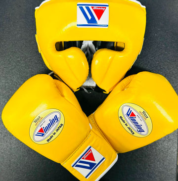 Pure Yellow | Handmade Boxing Sparring Kit | Winning | Premium Quality | Personalise Your Name | Flat 50% OFF