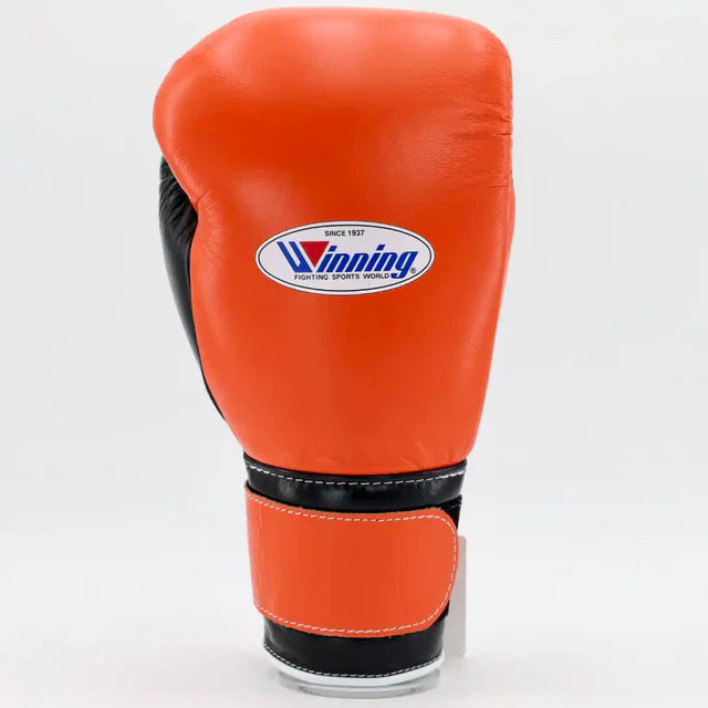 Winning Velcro Training Gloves - Orange / Black