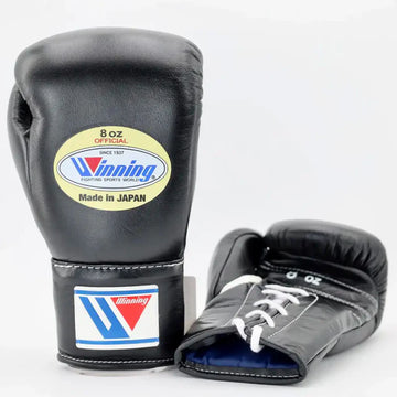Winning Pro Fight Gloves - Black