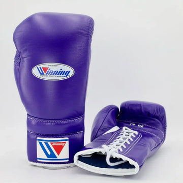 Winning Lace Training Gloves - Purple