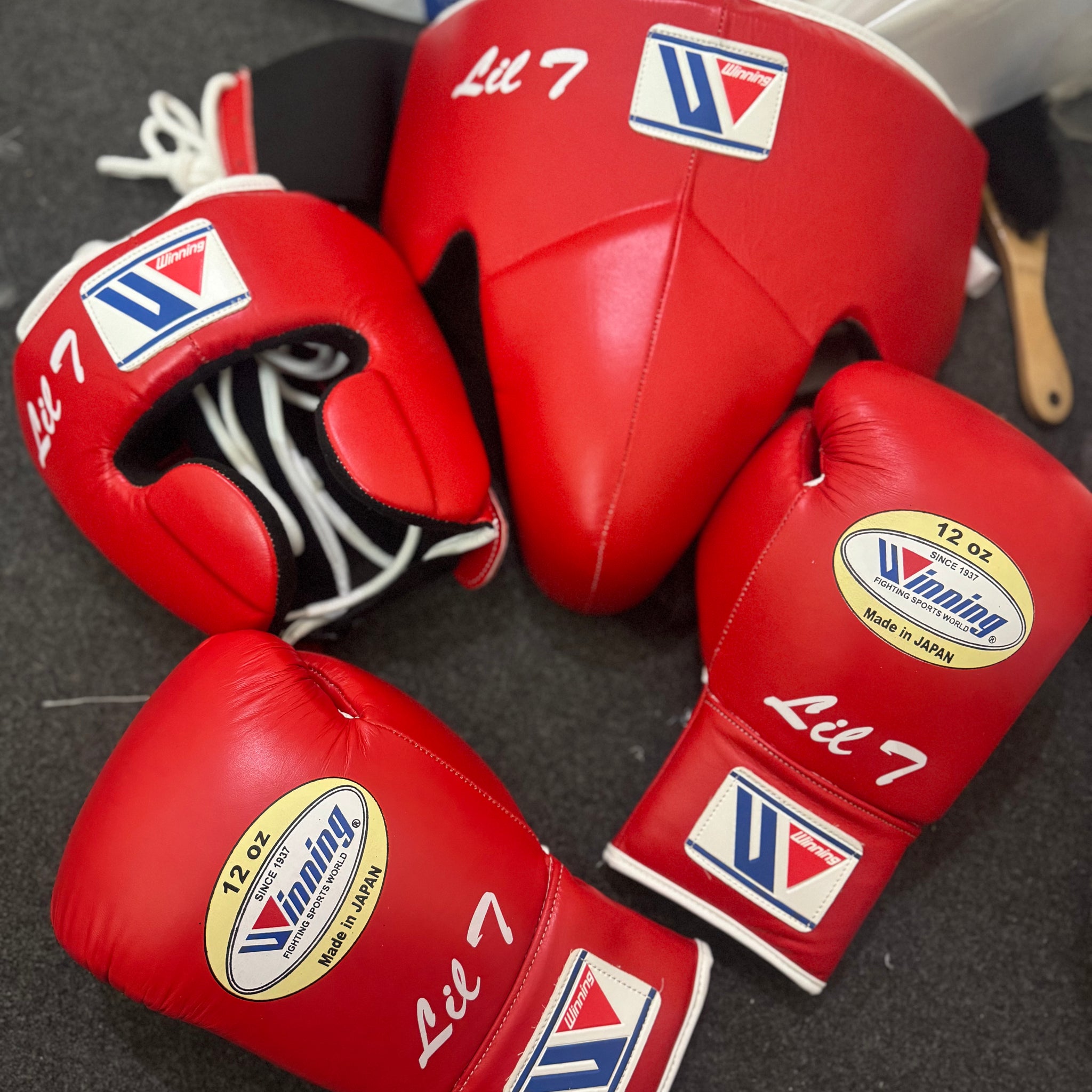 Pure Red | Handmade Boxing Sparring Kit | Winning | Premium Quality | Personalise Your Name | Flat 50% OFF