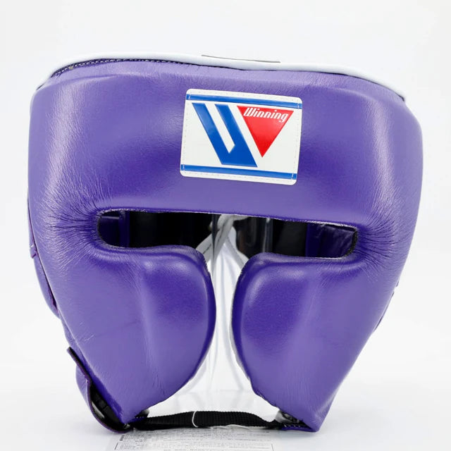 Winning Cheek Protector Headgear - purple
