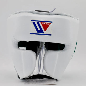 Winning Cheek Protector Headgear - White / Green