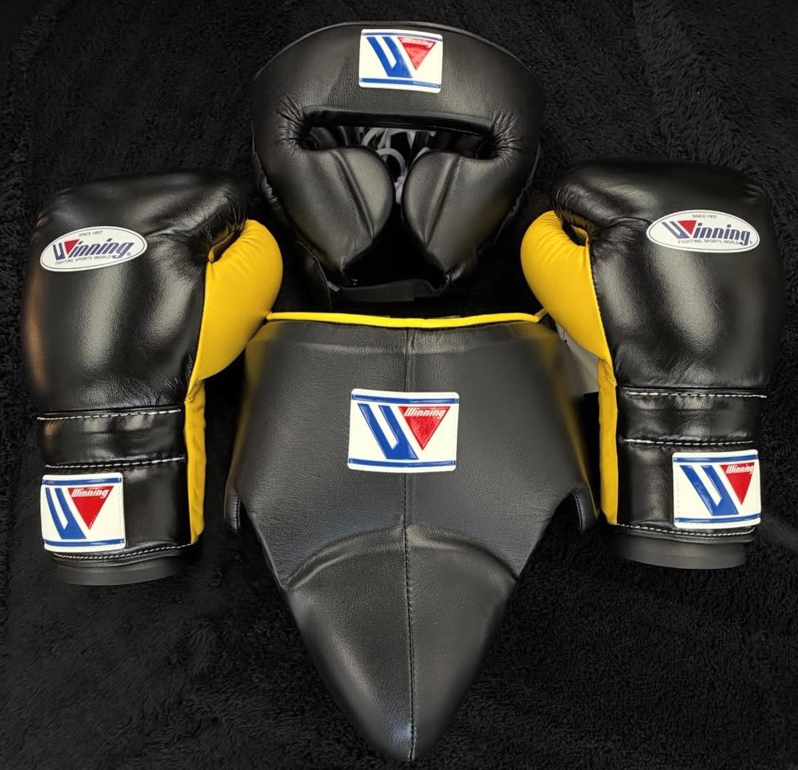 2 Tone Custom Handmade Boxing Sparring Kit | Winning | Premium Quality | Personalise Your Name | Flat 50% OFF