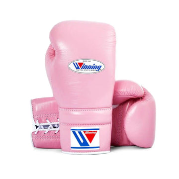 Baby Pink Pro Elite Boxing Gloves | Winnings | Personalise your name | 100% Pure Leather | Best Choice for Fighters | Flat 50 OFF