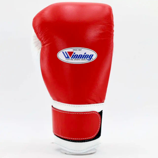 Winning Velcro Training Gloves - Red / White