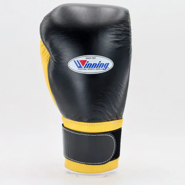 Winning Velcro Training Gloves - Black / Yellow