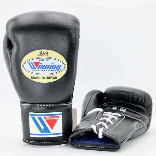 Winning Pro Fight Gloves - Black
