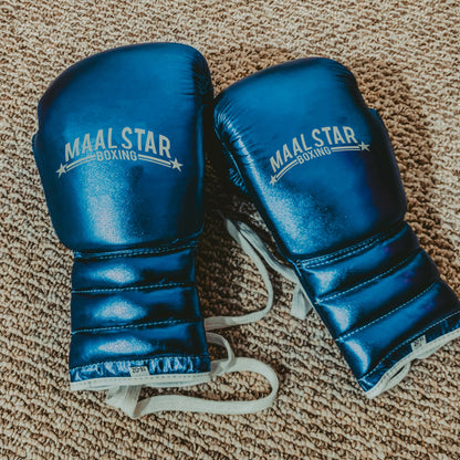 everlast blue boxing gloves