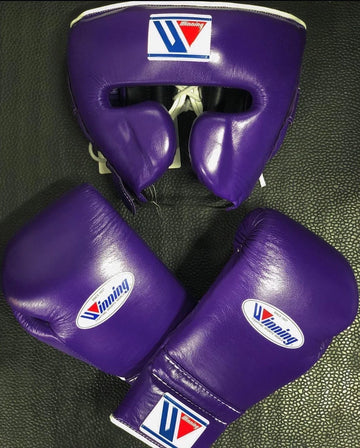 Purple Custom Handmade Boxing Sparring Kit | Winning | Premium Quality | Personalise Your Name | Flat 50% OFF
