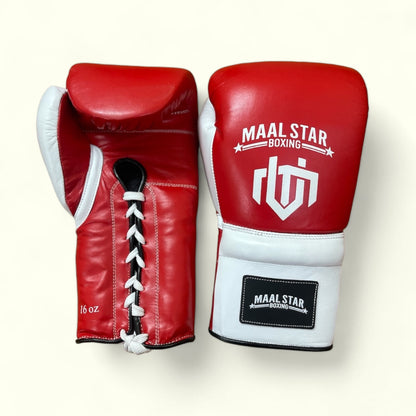 Red and White Boxing Gloves