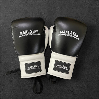 Get at Discount Price Premium Black and White Boxing Gloves